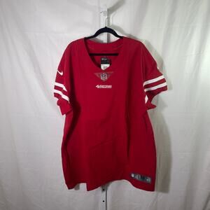 NWT San Francisco 49ers NFL On Field Jersey  - Mens Size 3XL - Red
